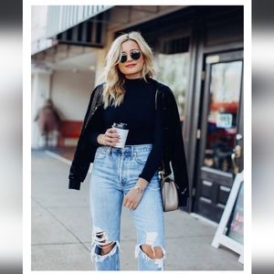 Agolde 90s Mid-Rise Loose Fit Jeans in Fall Out